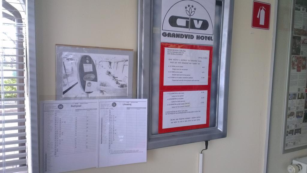 Škofljica Grandvid Hotel מראה חיצוני תמונה